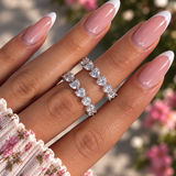 Ama White ♡ Anello Argento 925