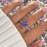 Zahra Lilla ♡ Anello Argento 925