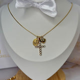 Ellie gold necklace