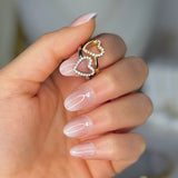 Adjustable Heart Ring