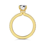 Mini Zahra White ♡ Anello Argento 925
