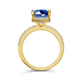 Zahra Blu ♡ Anello Argento 925