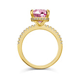 Zahra Pink ♡ Anello Argento 925