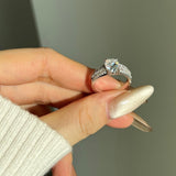 Eclipse White ♡ Anello Argento925