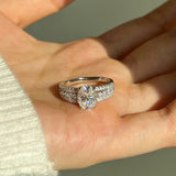 Eclipse White ♡ Anello Argento925