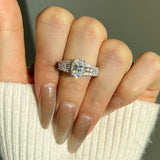 Eclipse White ♡ Anello Argento925