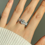 Eclipse White ♡ Anello Argento925