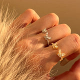 Fly Regolabile Silver ♡ Anello Argento925