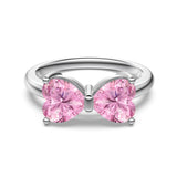 Sienna Pink ♡ Anello Argento925