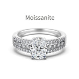 Eclipse White ♡ Anello Argento925